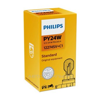 PY24W 12V- 24W (PGU20/4) ( ) HiPerVision Silver Vision 12274SV+C1