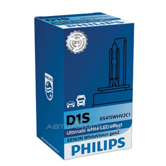 D1S 85V-35W (PK32d-2)  5000K WhiteVision gen 2 (Philips) 85415WHV2C1