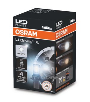 Osram P13W 6000K LEDriving SL gen3